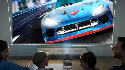 Imagem da notícia Carnaval em casa fica melhor com um telão: Mini projetor HY320 em promoção no Mercado Livre