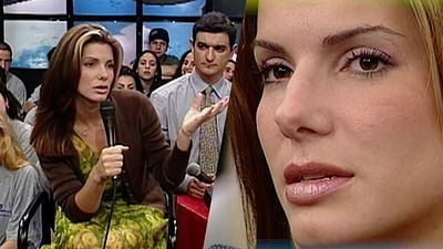 Poucos lembram, mas em 1997 Sandra Bullock foi ao programa de Serginho Groisman no SBT: Uma pergunta inesperada deixou a atriz em saia justa