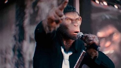 Imagem da notícia "Estou entediado com filmes biográficos": Por que Robbie Williams decidiu ser um macaco em sua cinebiografia Better Man