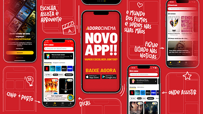 Imagem da notícia Conheça o novo aplicativo do AdoroCinema e confira indicações personalizadas de filmes e séries para assistir