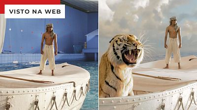 Imagem da notícia 30 imagens de filmes e séries antes e depois dos efeitos especiais