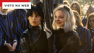 Imagem da notícia Como seriam Wandinha e Enid se estivessem no universo de Sailor Moon? Versão anime impressiona