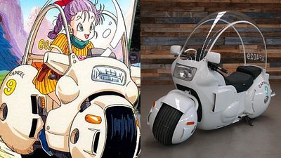 Imagem da notícia Se você é um grande fã de Dragon Ball, pode comprar a motocicleta real de Bulma e dirigi-la pela cidade