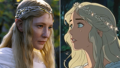 Imagem da notícia Se O Senhor dos Anéis ganhasse uma versão anime, Sauron teria até cabelo; veja