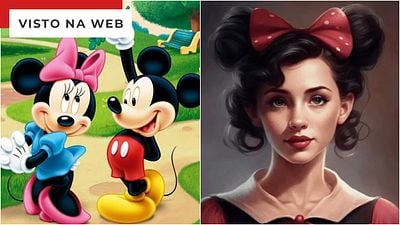 Imagem da notícia Inteligência artificial mostra como seriam Mickey e seus amigos se fossem humanos; Pluto está incrivelmente bonito