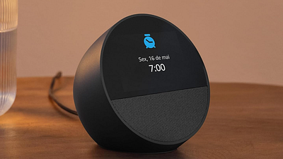 Imagem da notícia Leve agora mesmo esta nova echo spot com R$ 100 de desconto de presente de Natal e receba antes do dia 25