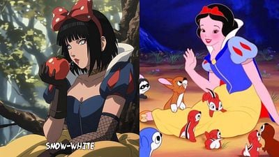 Imagem da notícia Assim seriam as princesas da Disney se fossem do universo de Naruto