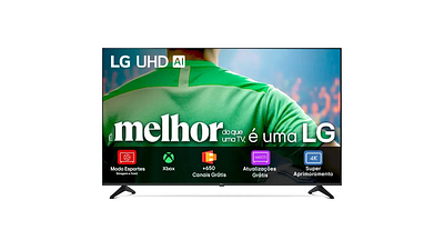 Imagem da notícia Achadinho do dia: Smart TV LG 4K 50” fica até 31% mais barata em oferta exclusiva do Mercado Livre