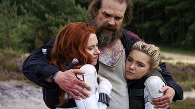 Imagem da notícia "Eu teria ficado p*ta": Florence Pugh e David Harbour lutaram para que conexão com Viúva Negra não ficasse de fora de Thunderbolts*