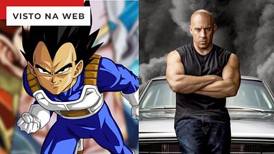 Imagem da notícia Já imaginou se Dragon Ball Z virasse um filme com os atores de Velozes & Furiosos? Vin Diesel surge irreconhecível com cabelos como Vegeta