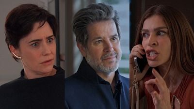 Imagem da notícia Resumo de Três Graças (20 a 25/04): Samira volta para assombrar Ferette, e segredos e chantagens pesadas vêm à tona