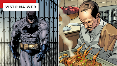 Imagem da notícia O que o Batman come nas horas vagas? Você nunca vai adivinhar o prato favorito do herói