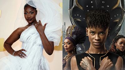 Imagem da notícia Oscar 2023: Primeira cantora nigeriana indicada ao Oscar desperta curiosidade durante a cerimônia por roupa inusitada