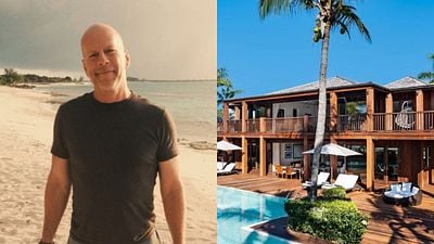 Imagem da notícia Bruce Willis, de 71 anos, comprou 3 hectares no Caribe e, anos depois, a propriedade alcançou o valor de 188 milhões de reais