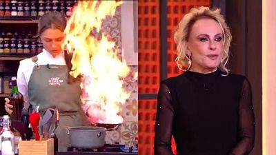 Imagem da notícia Em Chef de Alto Nível, prato com melancia e fígado de galinha salva participante, mas eliminação causa polêmica: "Bomba de programa"