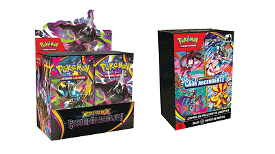 Imagem da notícia Loja oficial de Pokémon TCG faz liquidação até 31% OFF dos últimos lançamentos na Amazon