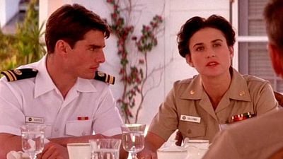Imagem da notícia Há 33 anos, Demi Moore deixou Tom Cruise desconfortável no set do único filme que fizeram juntos: "Acho que ele se sentiu bastante constrangido"