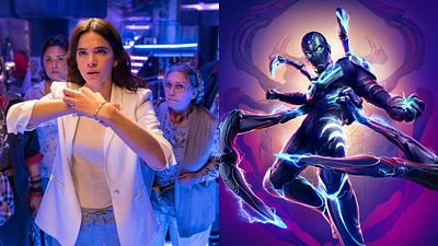 Imagem da notícia "C******, estreamos com 86%!": Bruna Marquezine perde a linha com estreia aclamada de Besouro Azul