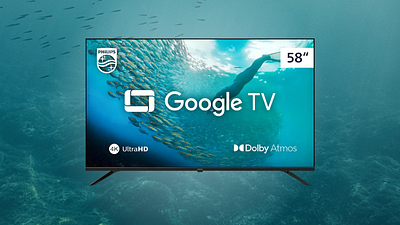 Imagem da notícia R$500 OFF! Smart TV 4K da Philips de 58" e Ultra HD fica mais barata no Mercado Livre