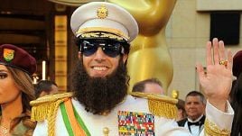 Imagem da notícia Veja a cena inicial da comédia O Ditador, com Sacha Baron Cohen