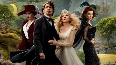 Imagem da notícia Oz: Mágico e Poderoso ganha cartaz com James Franco, Mila Kunis, Michelle Williams e Rachel Weisz