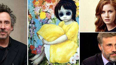 Imagem da notícia Tim Burton troca fantasia por drama com Amy Adams e Christoph Waltz