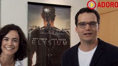 Imagem da notícia Exclusivo - Wagner Moura e Alice Braga mandam mensagem especial sobre Elysium