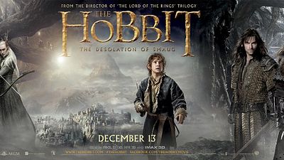 Imagem da notícia Bilbo, Gandalf, elfos e anões no novo banner de O Hobbit: A Desolação de Smaug