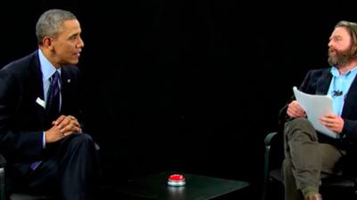 Confira a entrevista de Zach Galifianakis com Barack Obama