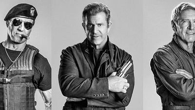 Imagem da notícia Exclusivo: Stallone, Mel Gibson, Jason Statham, Harrison Ford... Confira 16 cartazes nacionais de Os Mercenários 3!