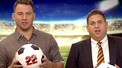 Imagem da notícia Anjos da Lei 2: Channing Tatum e Jonah Hill fazem piadas com Copa, FIFA e "juízes cegos"!