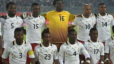 Imagem da notícia Polêmica passagem da seleção de Gana na Copa do Mundo vai inspirar filme de suspense