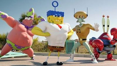 Imagem da notícia Bob Esponja e amigos viram super-heróis no primeiro trailer de Um Herói Fora D'Água