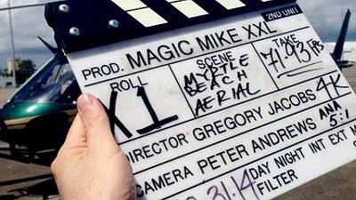 Imagem da notícia "Aposentado", Steven Soderbergh divulga primeira imagem do set de Magic Mike XXL