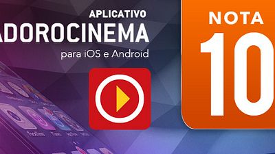 Imagem da notícia Aplicativo AdoroCinema para iOS e Android tem ótima repercussão na Internet!