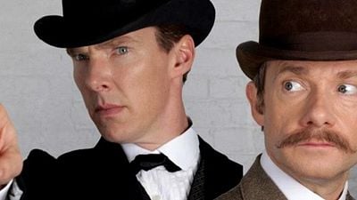 Imagem da notícia Sherlock e Dr. Watson esbanjam elegância em primeira imagem do episódio especial da série