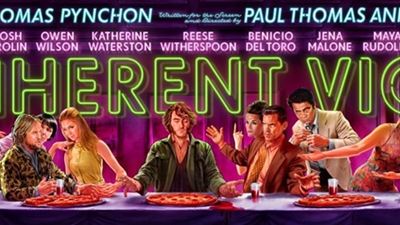 Vício Inerente: Novo cartaz de filme com Joaquin Phoenix parodia quadro A Última Ceia
