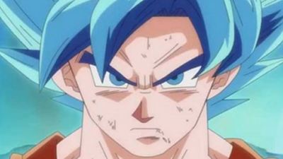 Teaser do novo Dragon Ball Z revela Goku com cabelo azul!