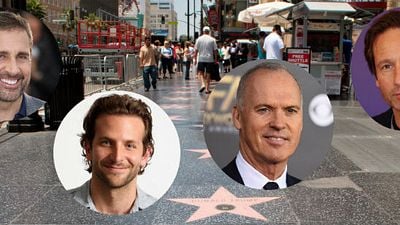 Imagem da notícia Bradley Cooper, Michael Keaton, Steve Carell e outros famosos vão ganhar estrelas na calçada da fama