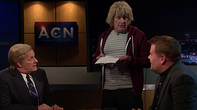 Imagem da notícia Jeff Daniels promove um inusitado crossover entre The Newsroom e Debi & Lóide