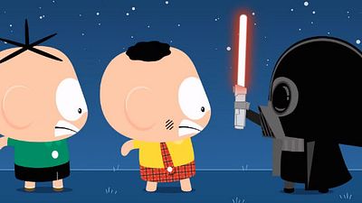 Imagem da notícia Darth Vader, de Star Wars, invade vídeo da Turma da Mônica