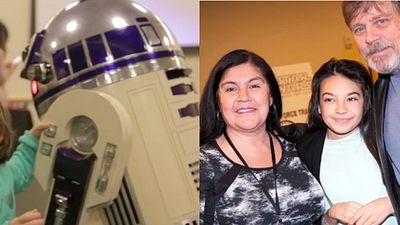 Imagem da notícia Mark Hamill e personagens de Star Wars visitam hospital infantil