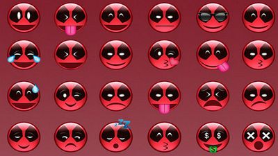 Imagem da notícia Deadpool vira emoji para mensagens de texto