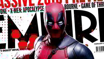 Imagem da notícia Deadpool é capa de revista e ganha novas imagens de confronto com o vilão Ajax