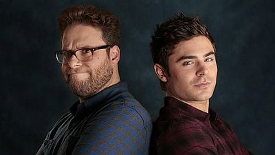 Imagem da notícia Zac Efron e Seth Rogen surgem sem camisa em primeira foto da comédia Vizinhos 2