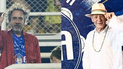 Imagem da notícia Vem ver Tim Burton e Ian McKellen curtindo muito o Carnaval carioca!