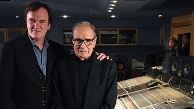 Imagem da notícia Quentin Tarantino e o compositor Ennio Morricone vão trabalhar juntos novamente