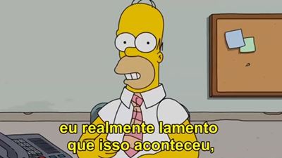 Homer Simpson pede desculpas aos brasileiros em vídeo