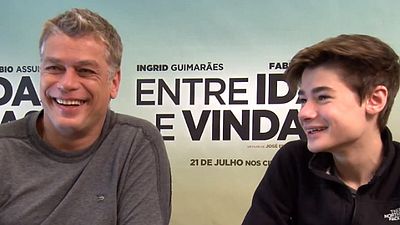 Imagem da notícia Fábio Assunção e o filho João Assunção falam sobre o trabalho juntos em Entre Idas e Vindas (Exclusivo)