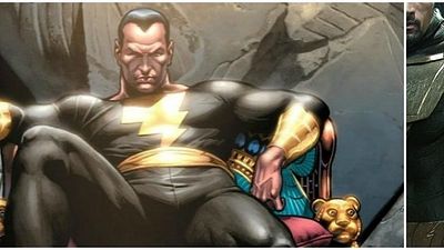 Imagem da notícia Ilustrador mostra como Dwayne Johnson ficaria como Adão Negro em Shazam